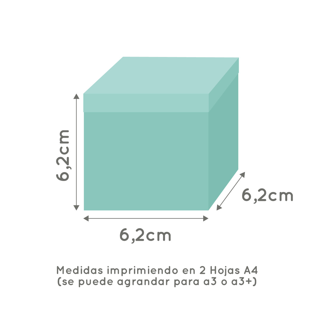 Molde caja cubo explosiva - Imagen 2
