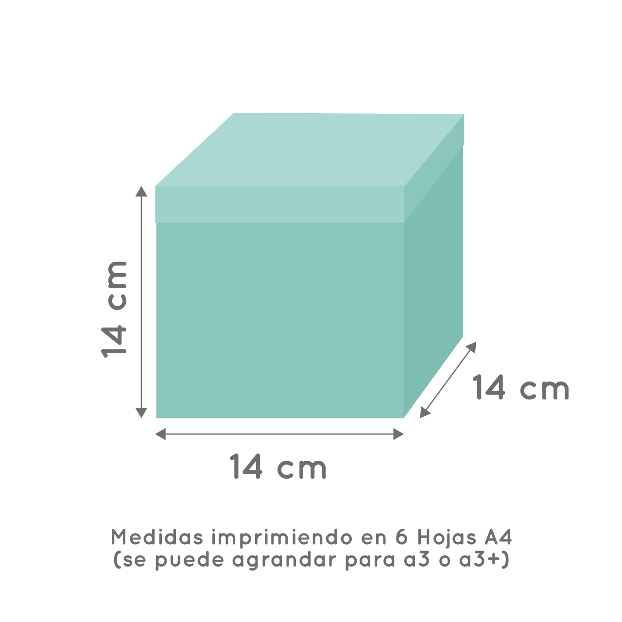 Molde caja cubo explosiva - Imagen 4