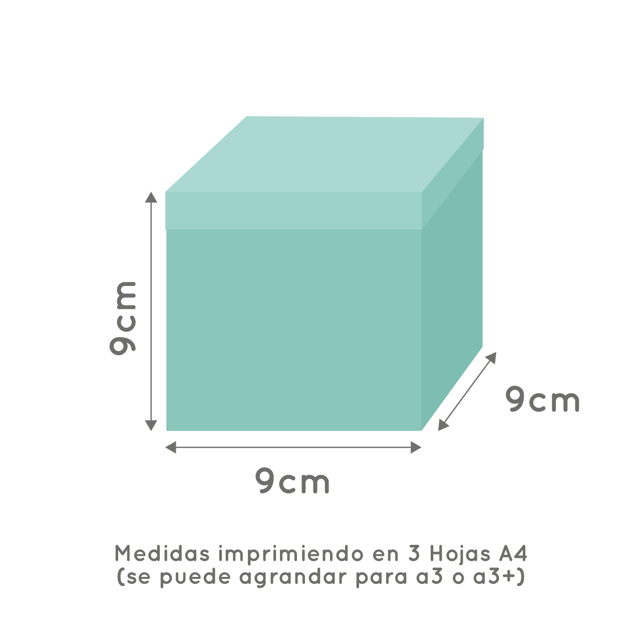 Molde caja cubo explosiva - Imagen 3