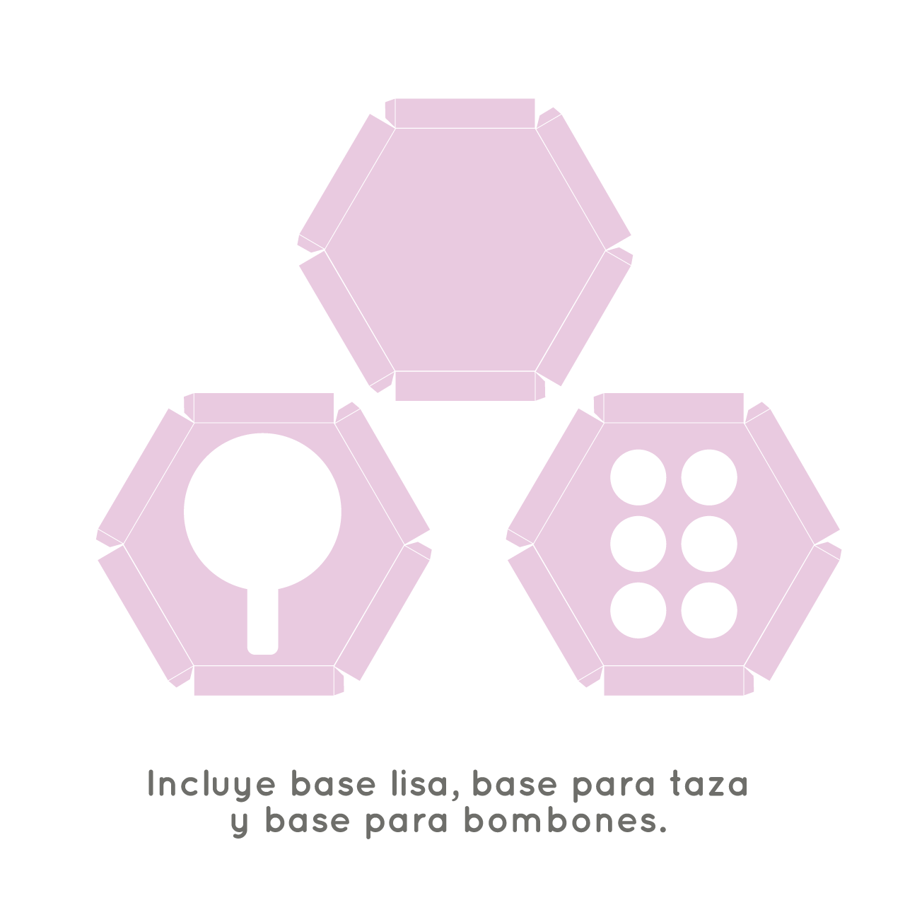 Molde caja hexagonal explosiva - Imagen 5