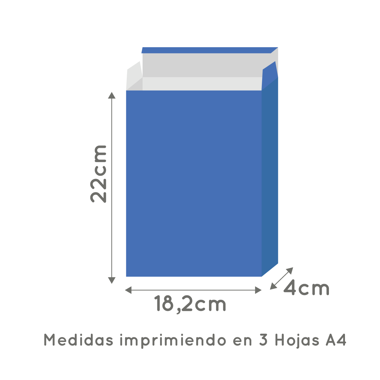 Molde caja A5 - Imagen 2