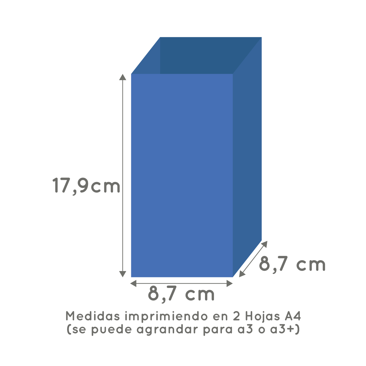 Molde Pochoclera recta - Imagen 3