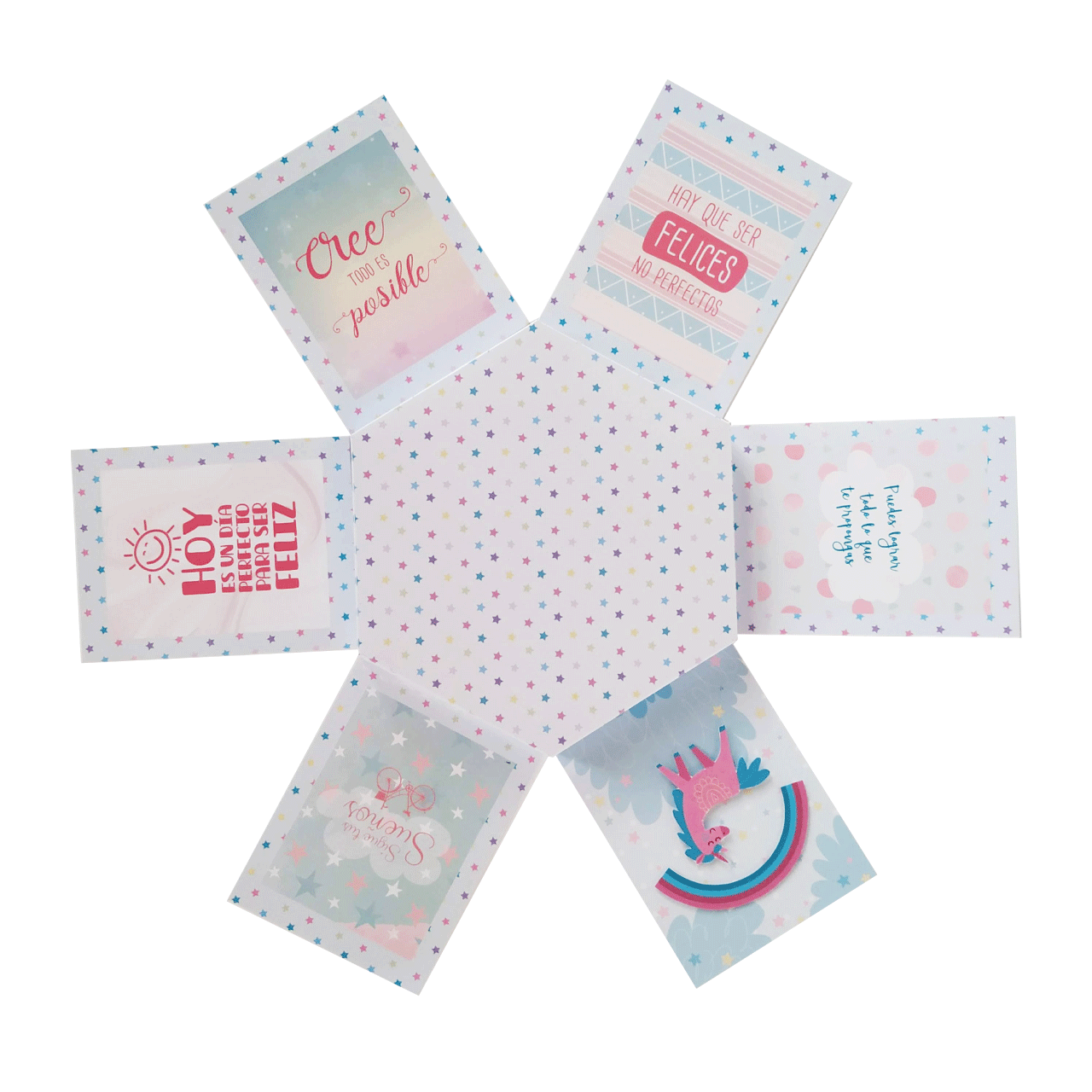 Molde caja hexagonal explosiva - Imagen 2