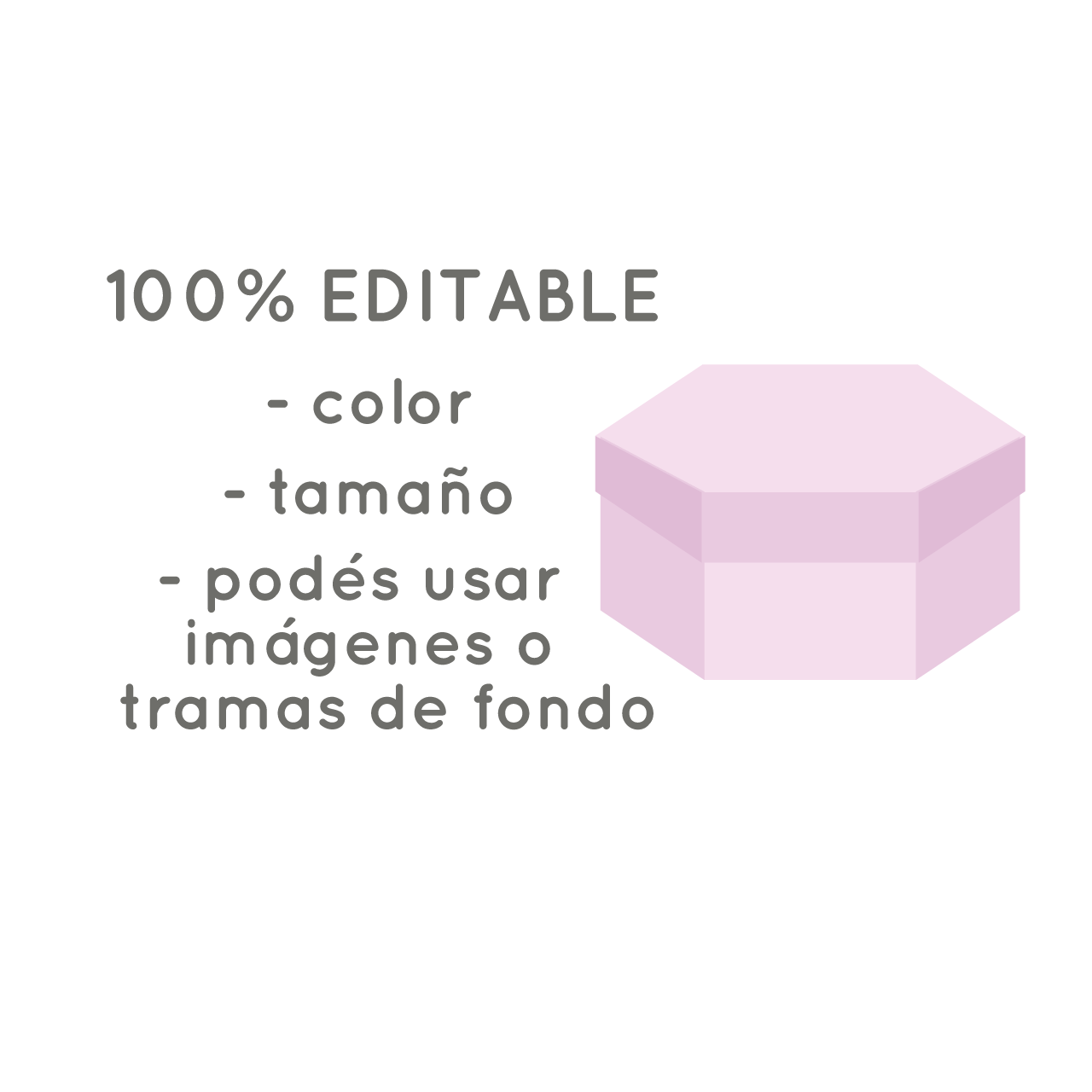 Molde caja hexagonal explosiva - Imagen 7