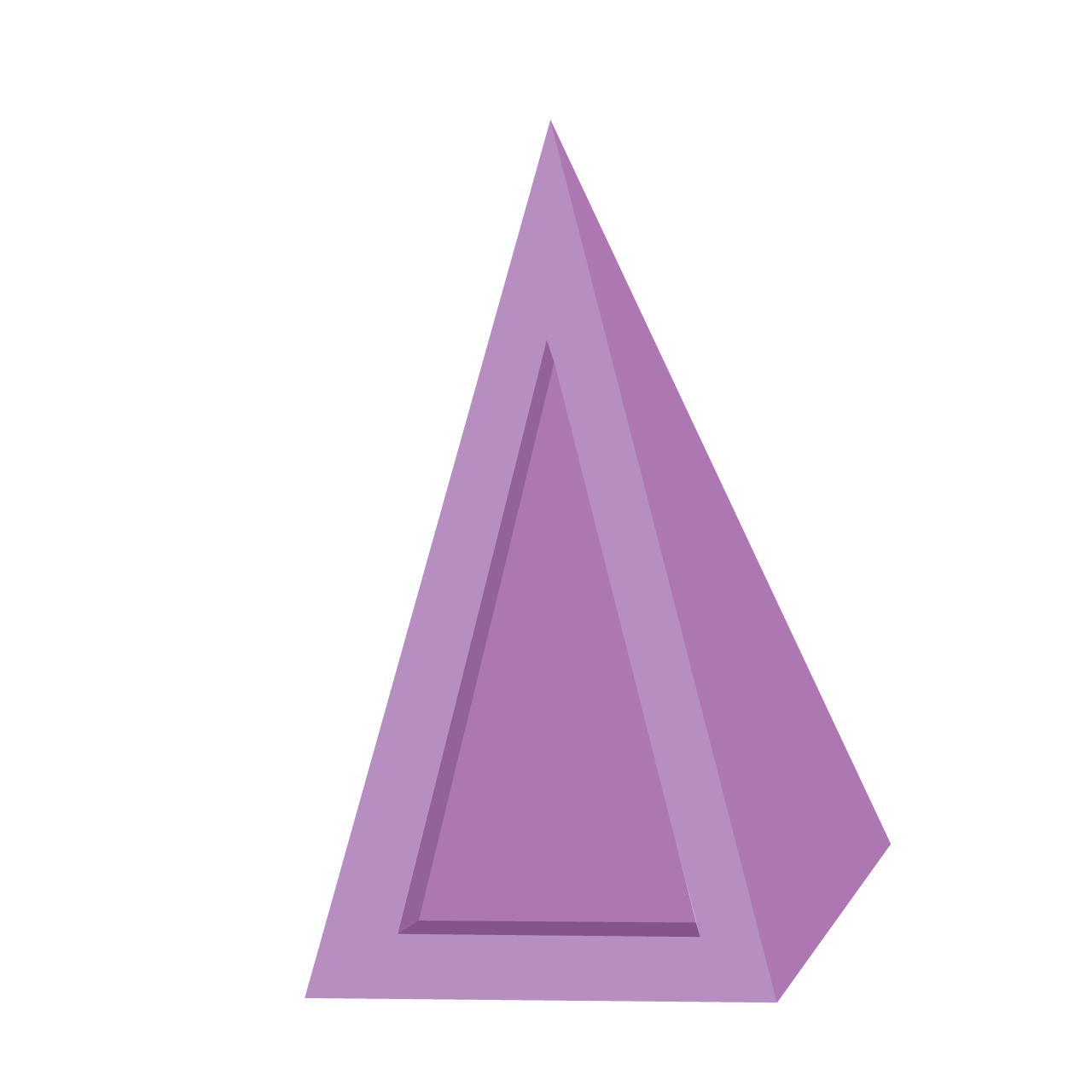 Molde Pirámide shaker