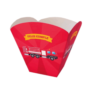 Molde Pochoclera baja semicirculo