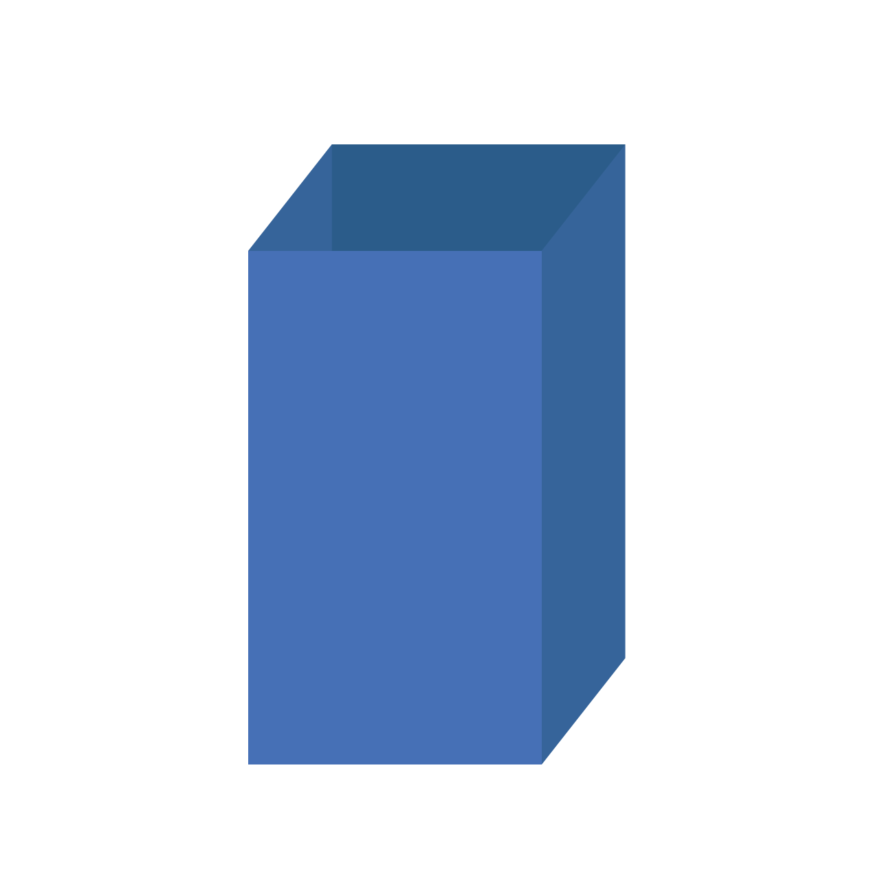 Molde Pochoclera recta