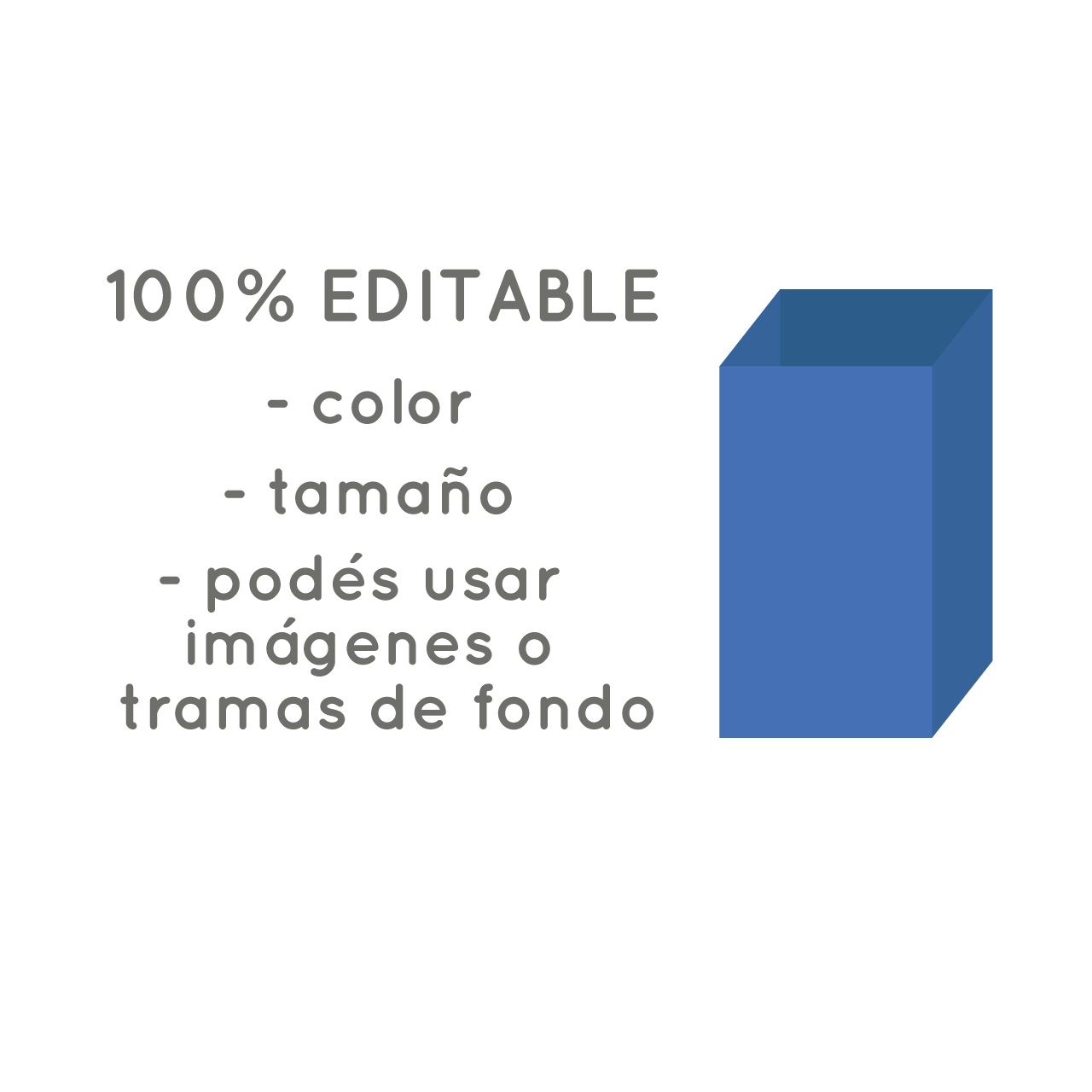 Molde Pochoclera recta - Imagen 4