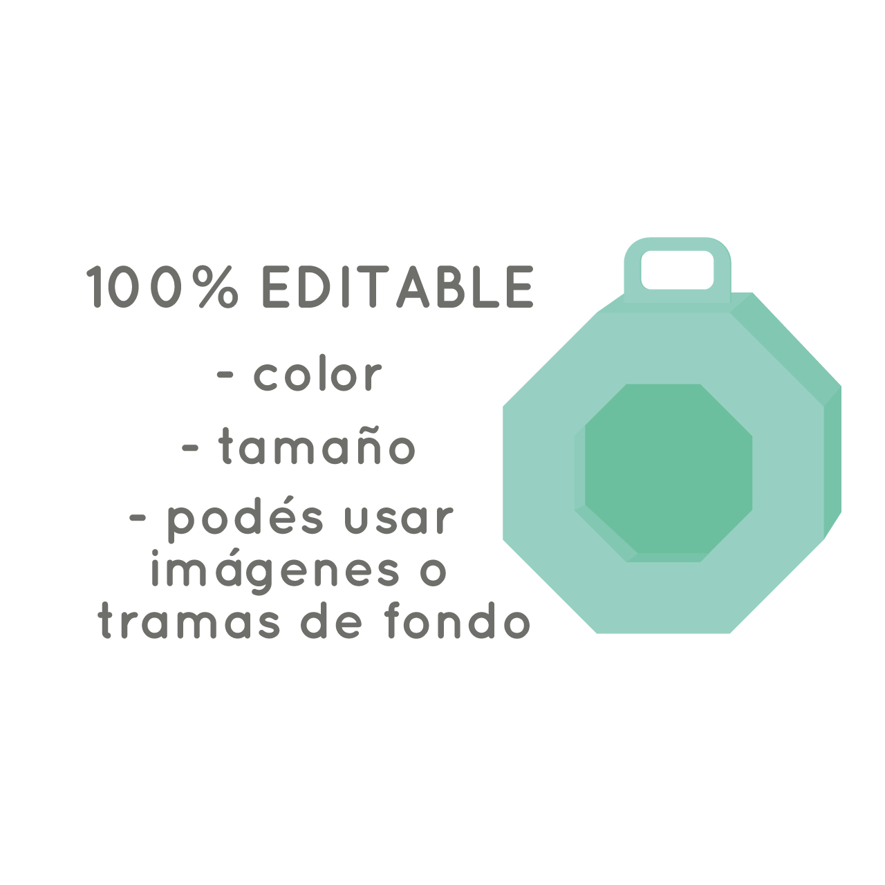 Molde caja octogonal shaker - Imagen 5