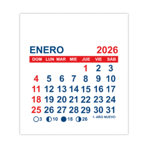 Calendario Mignon