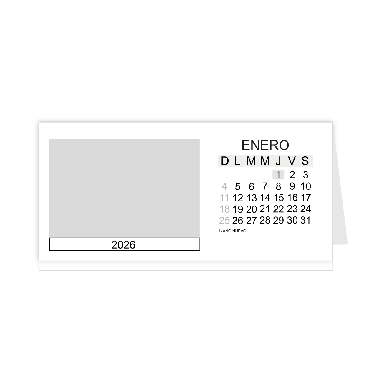 Calendario Almanaque Carpita mes por mes