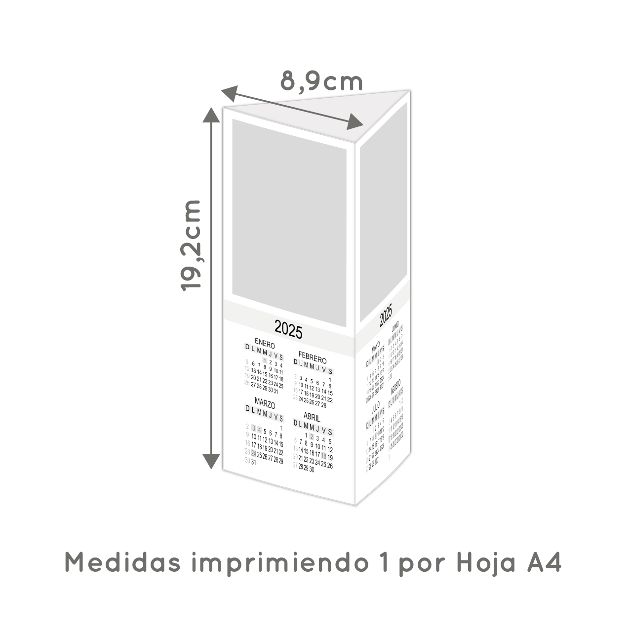 Calendario Almanaque Triptico - Imagen 2