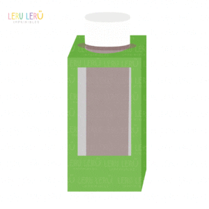 Molde de caja porta tubo
