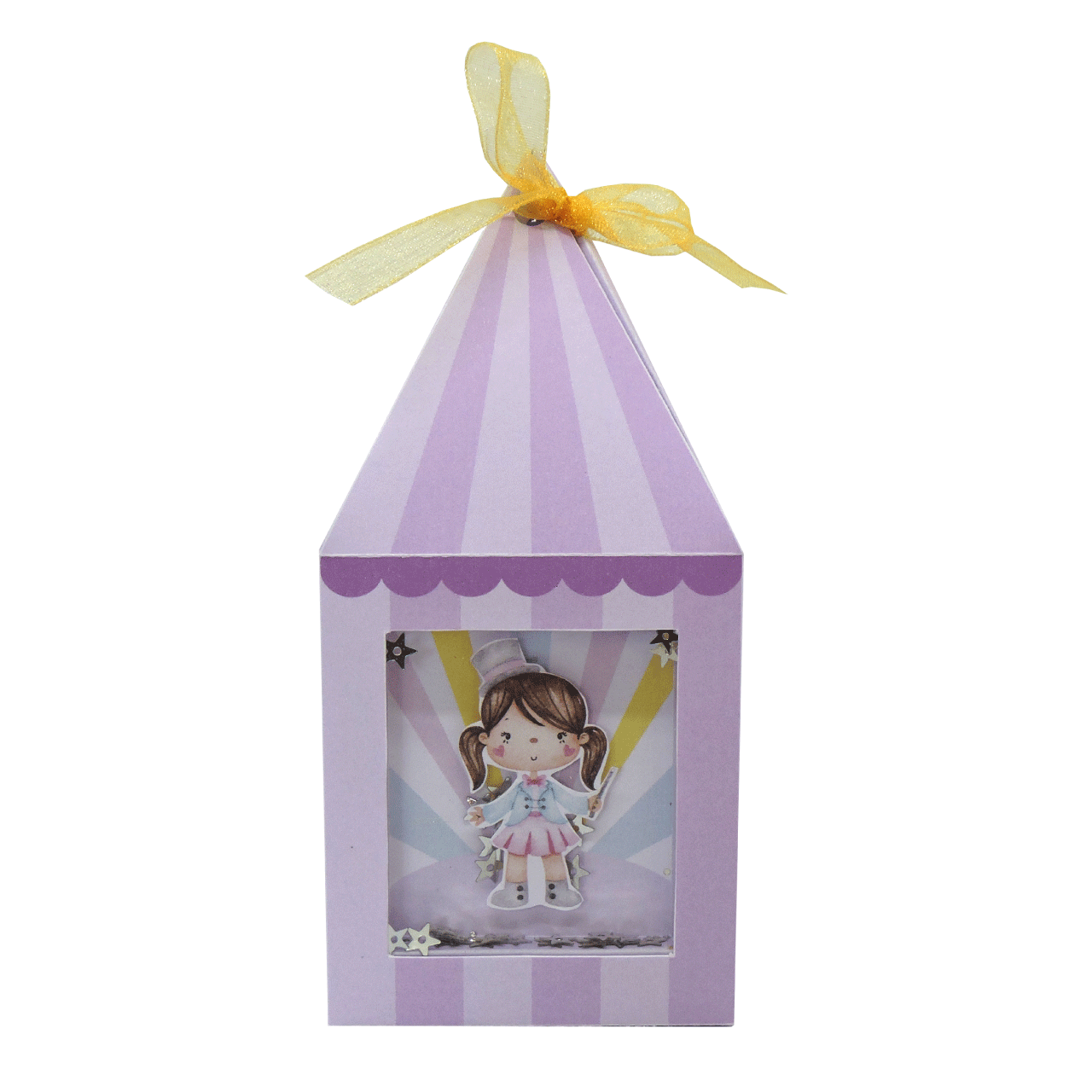 Molde caja casita carpita shaker frontal