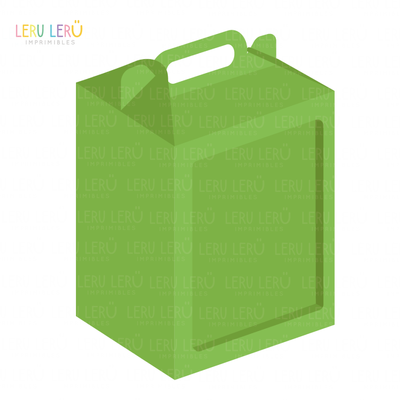 Molde de caja lonchera