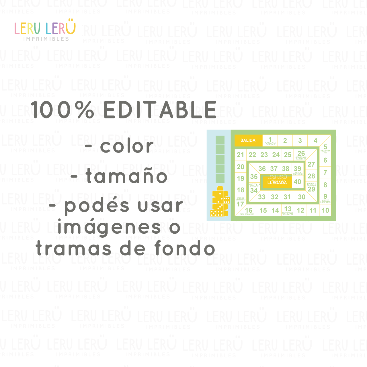 Plantilla de tablero de juego de mesa