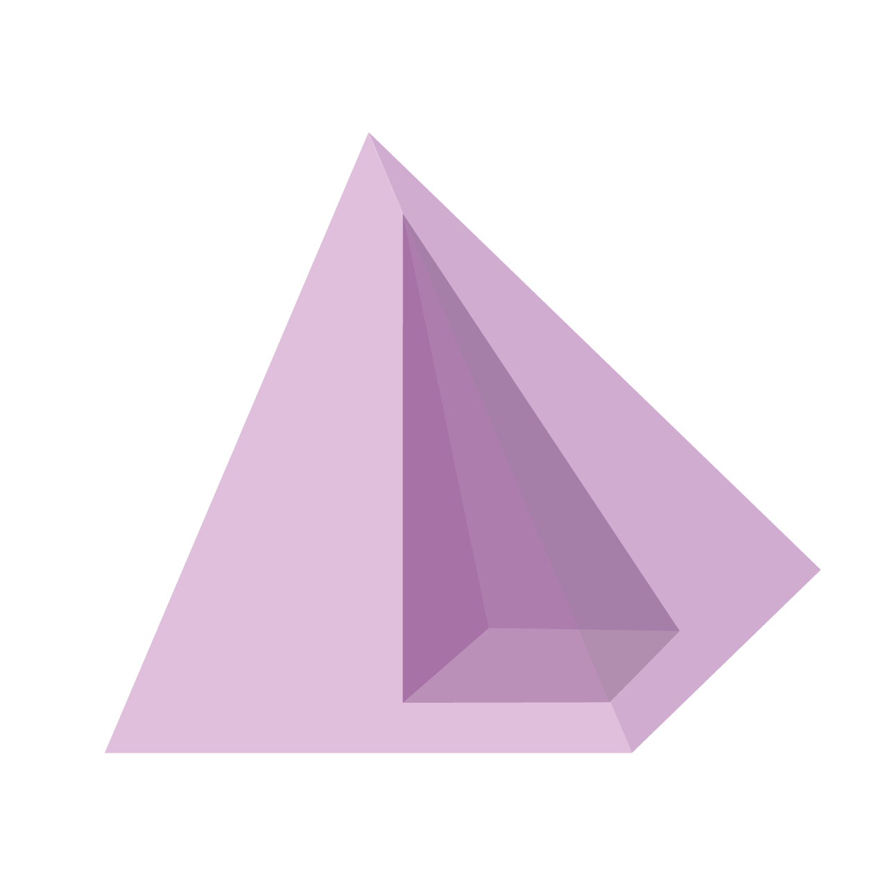 Molde Pirámide shaker esquina