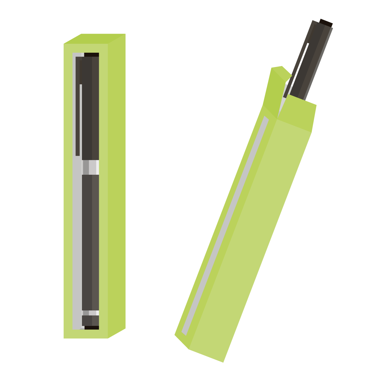 Molde Caja para lapicera apertura superior