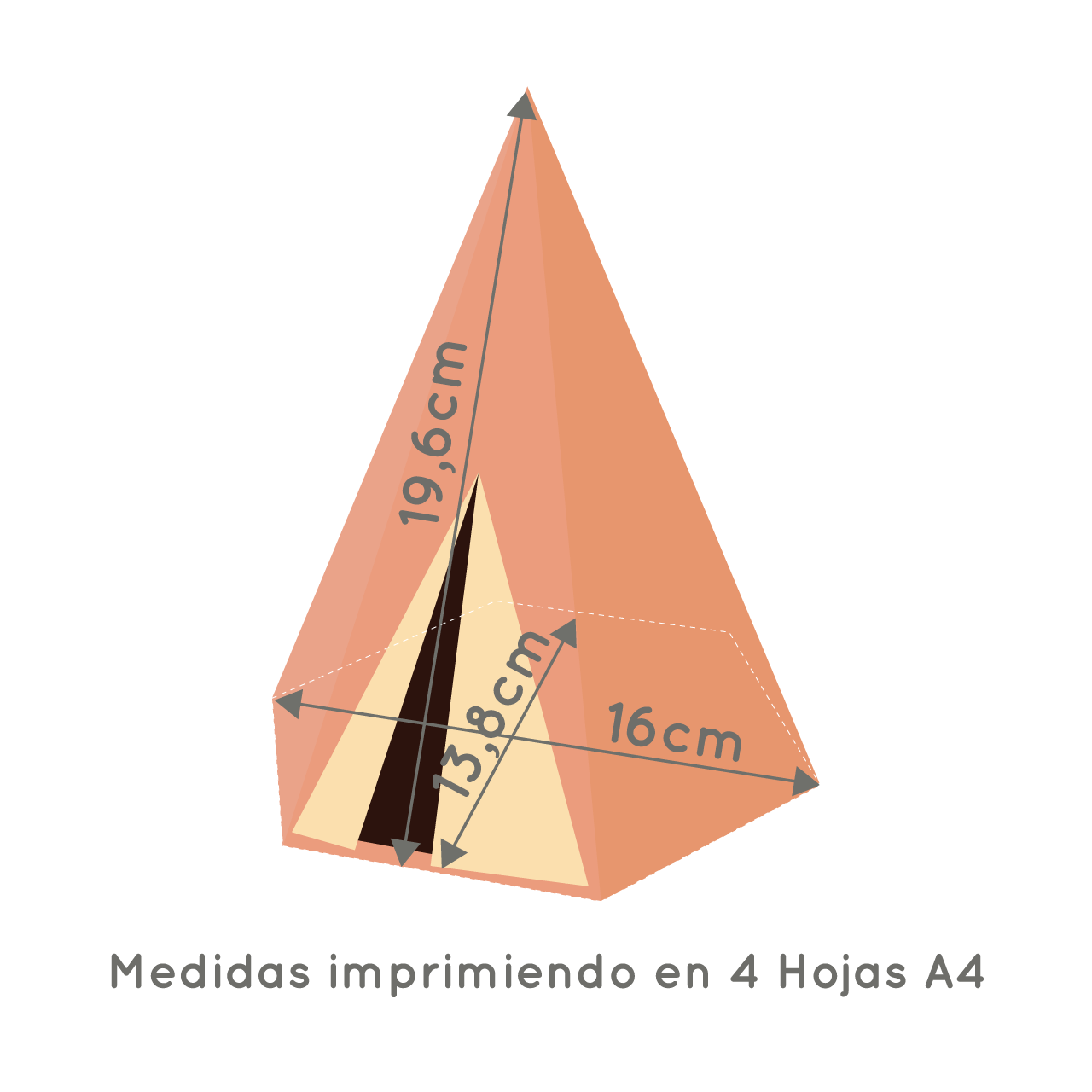 Molde caja carpita tipi hexagonal - Imagen 4