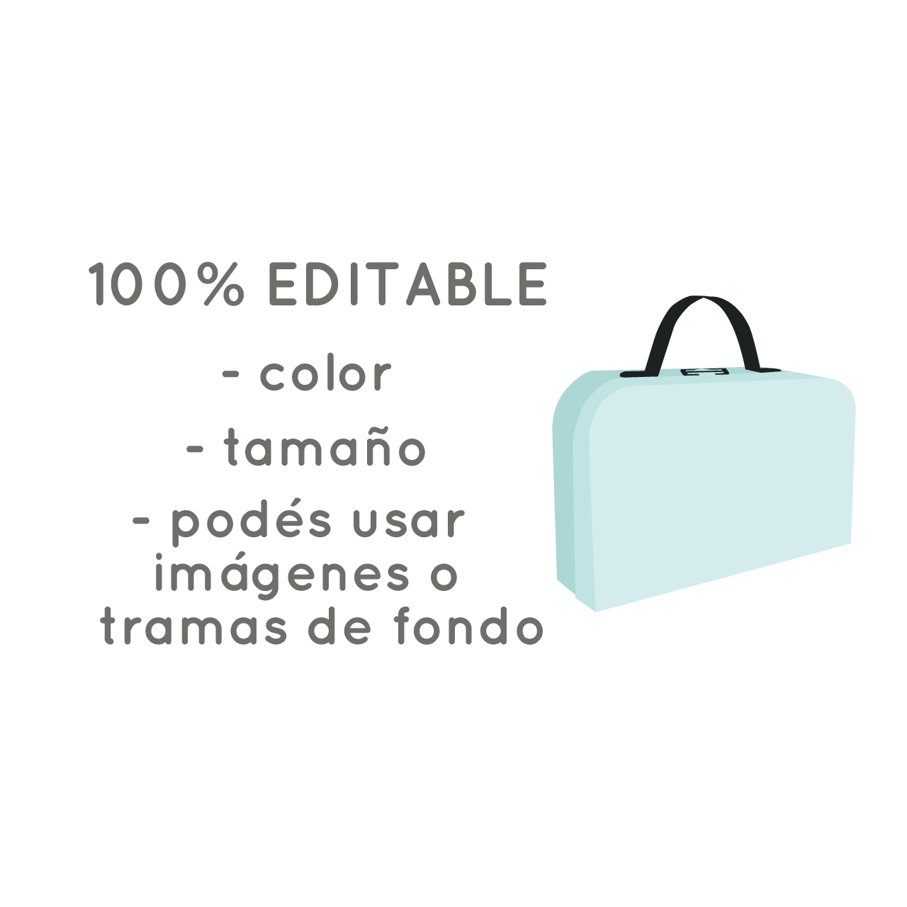 Molde caja valija maletin puntas redondeadas - Imagen 7