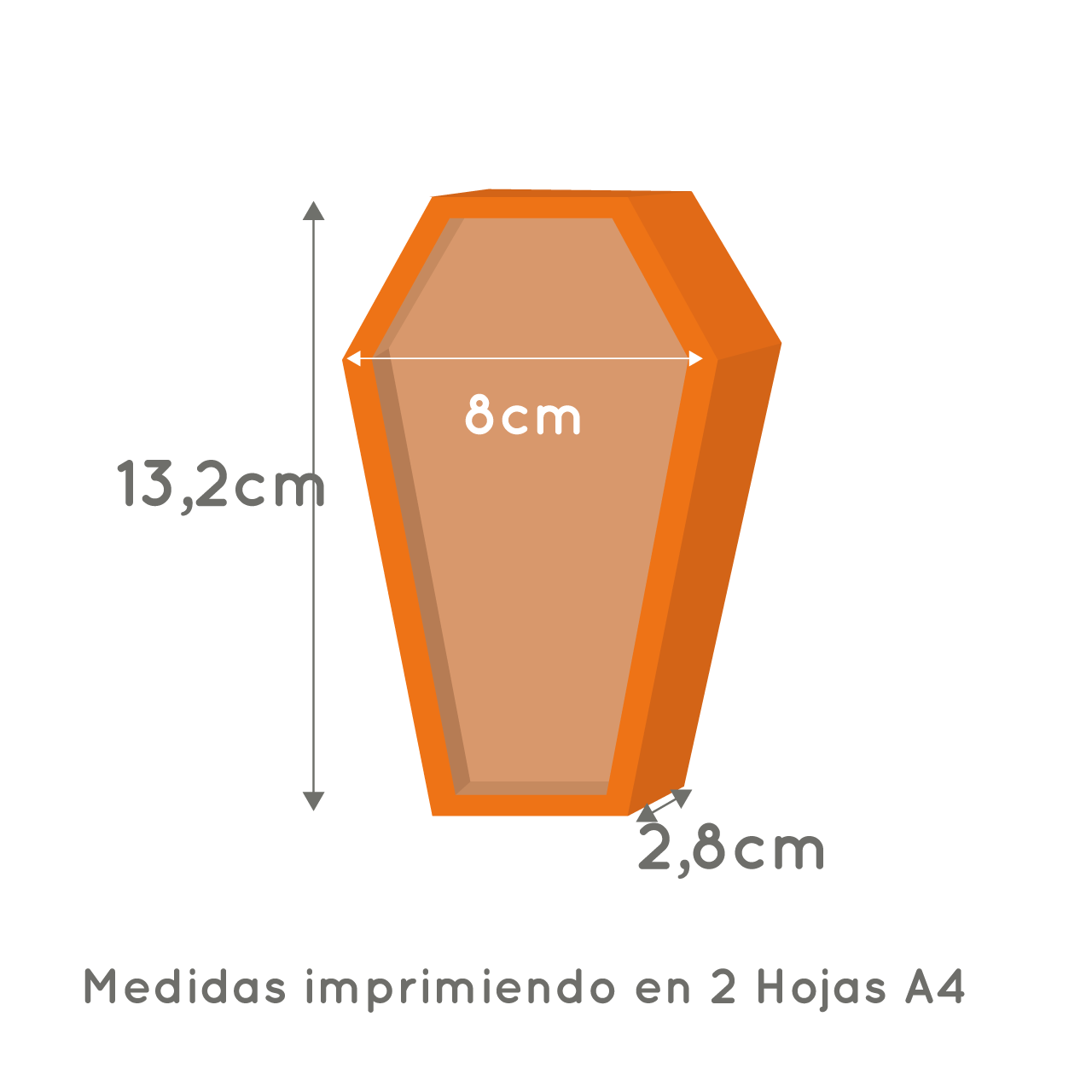 Molde caja ataud shaker - Imagen 2