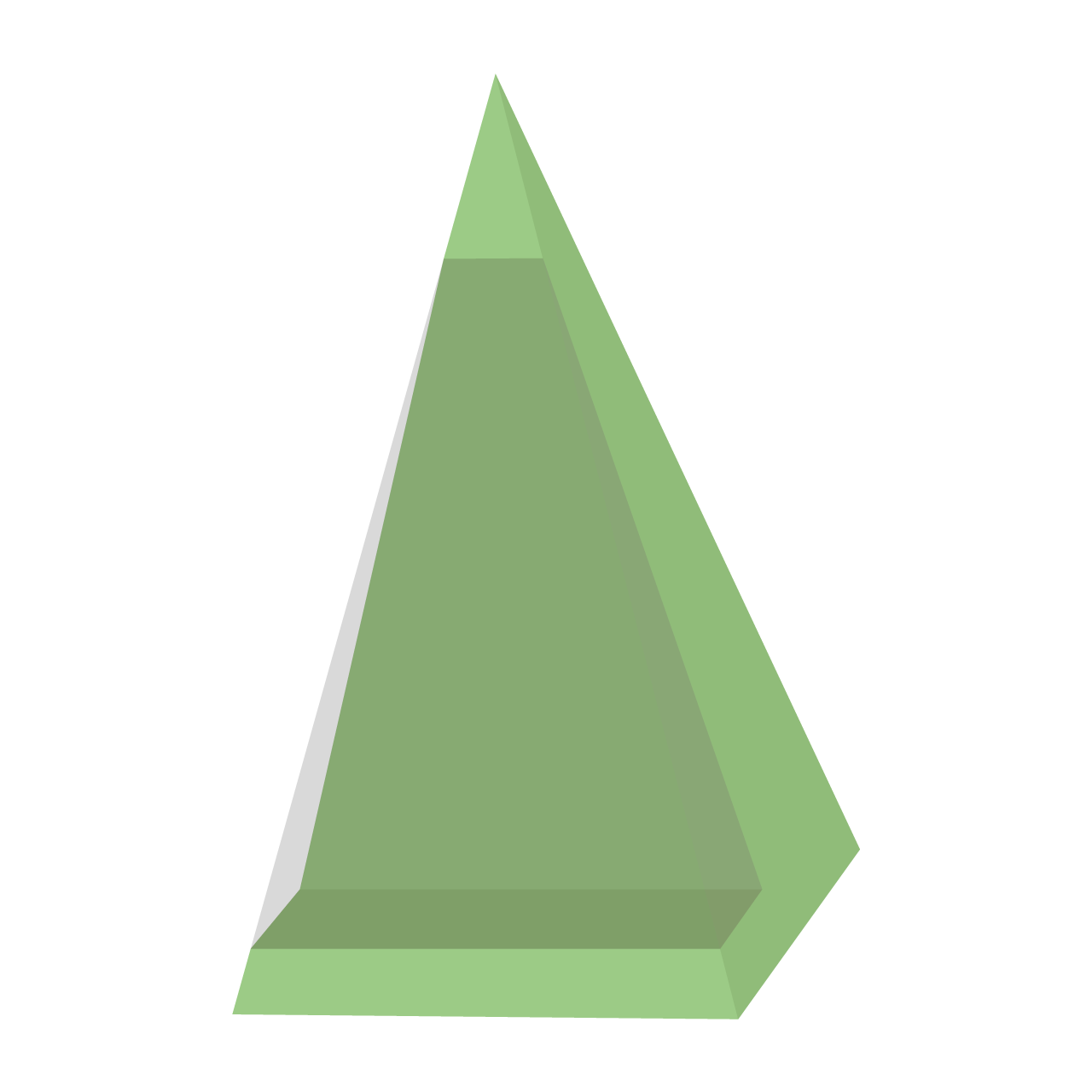 Molde Pirámide shaker escenario