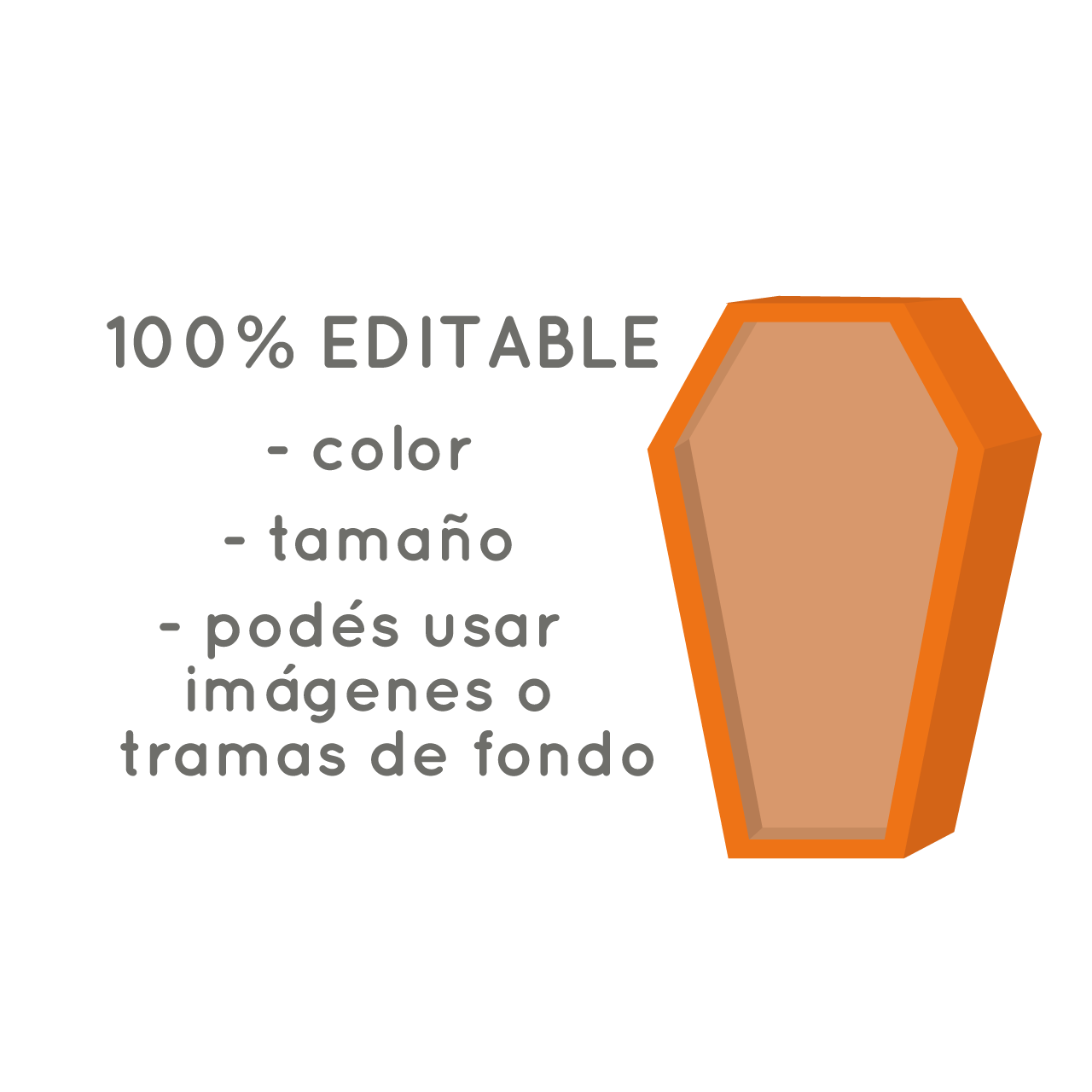 Molde caja ataud shaker - Imagen 5