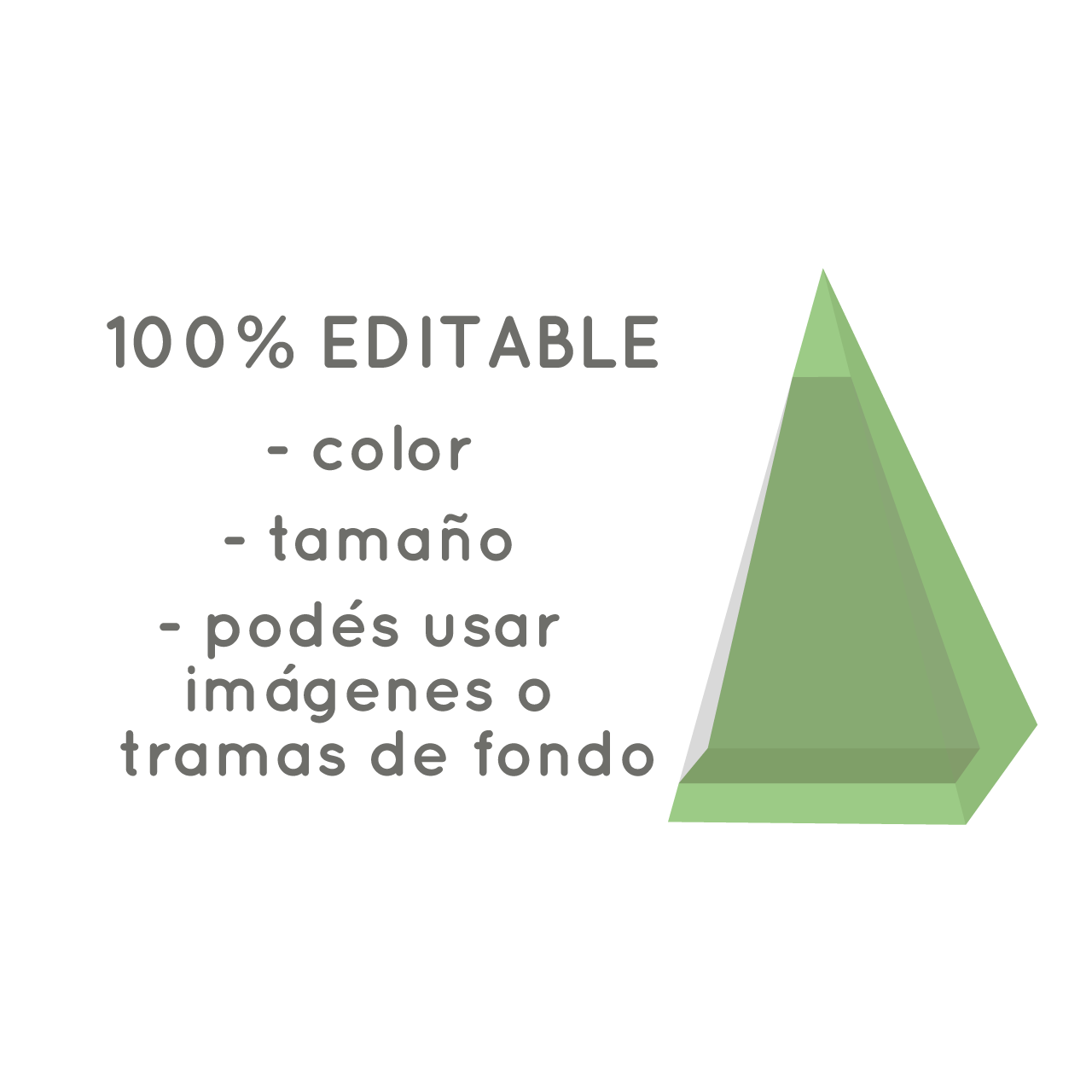 Molde Pirámide shaker escenario - Imagen 4