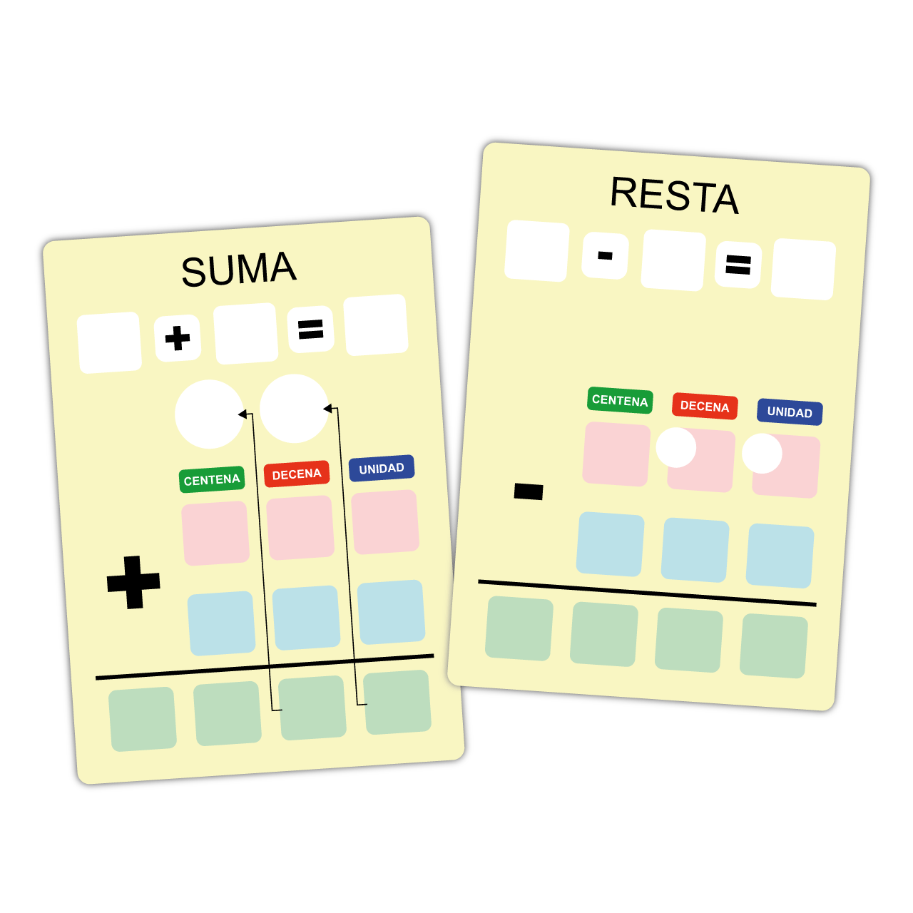 Kit tablas de suma resta multiplicación y reglas - Imagen 9