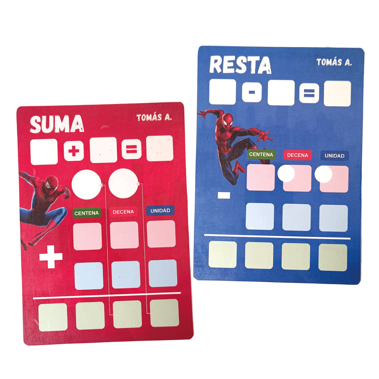 Kit tablas de suma resta multiplicación y reglas - Imagen 8