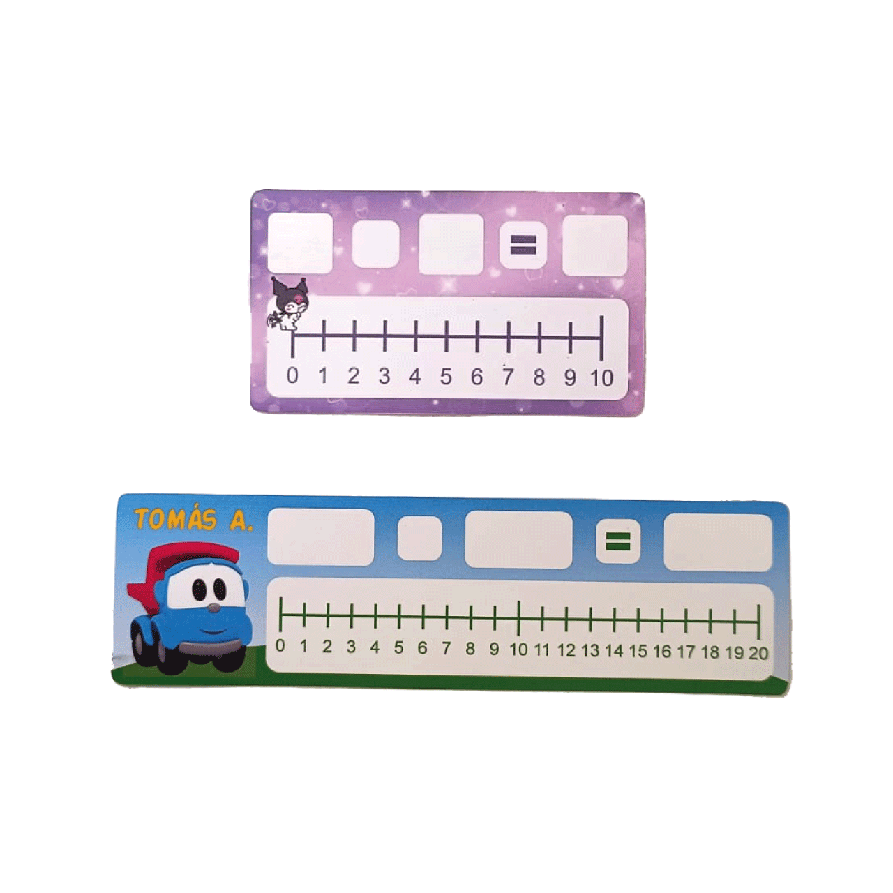 Kit tablas de suma resta multiplicación y reglas - Imagen 4