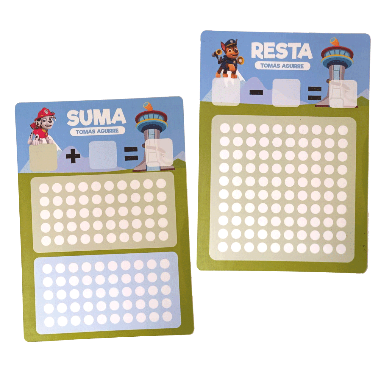 Kit tablas de suma resta multiplicación y reglas - Imagen 6