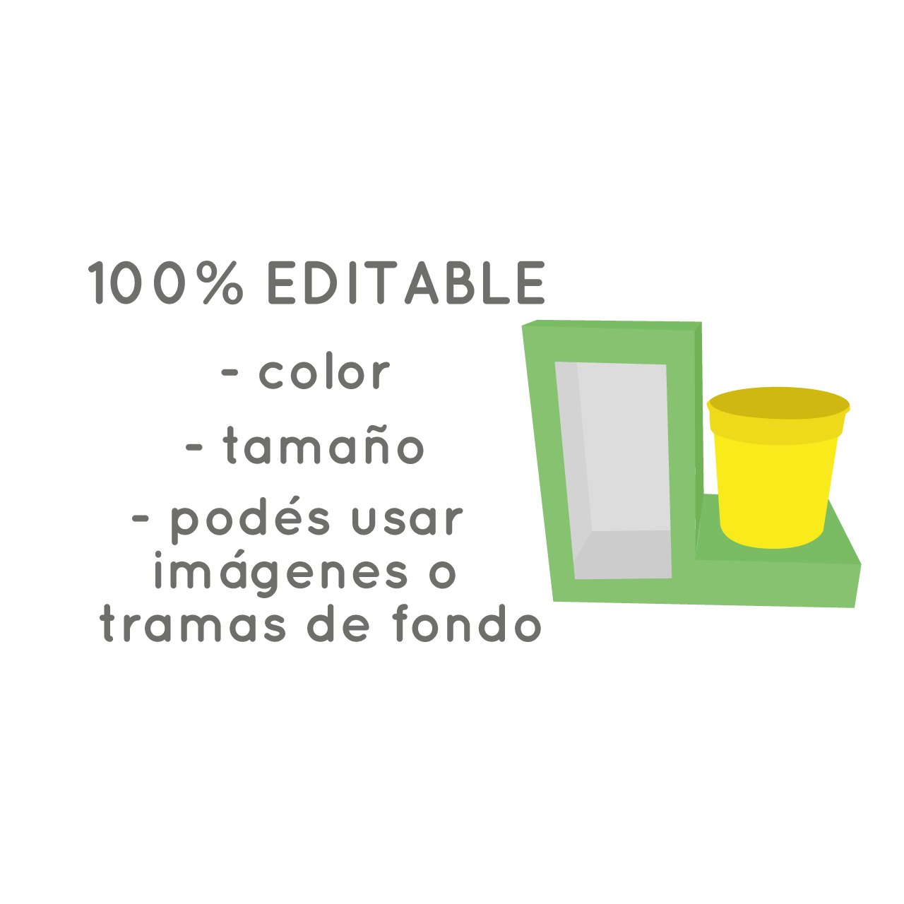 Molde caja para Vaso y sorpresas snack o golosinas - Imagen 3