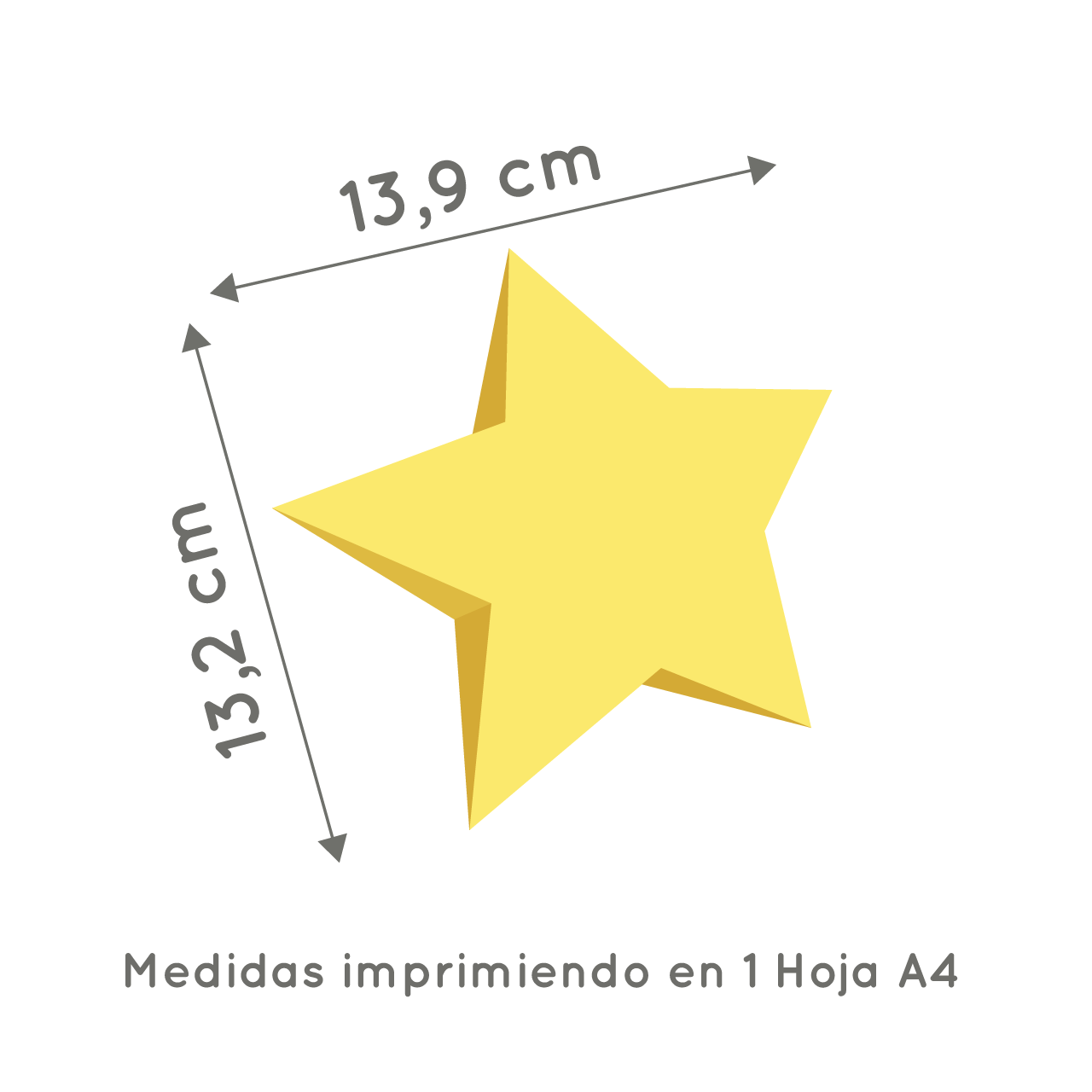 Molde caja estrella - Imagen 2