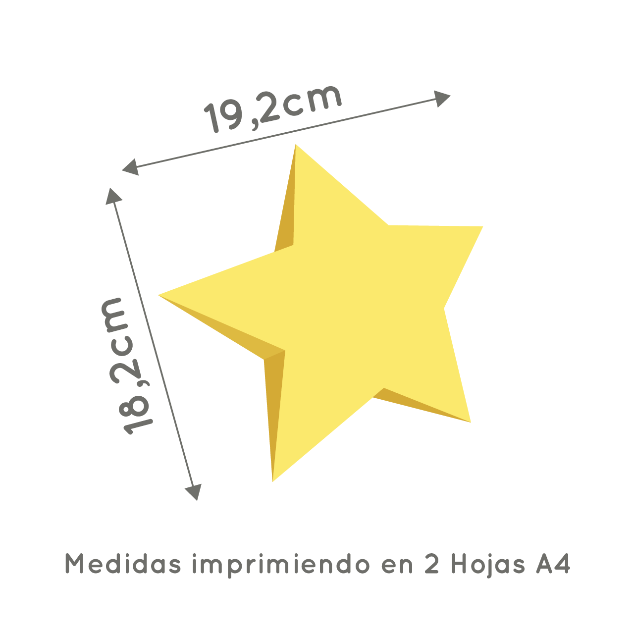 Molde caja estrella - Imagen 3