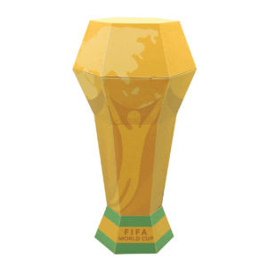 Molde caja copa del mundo - mundial de futbol FIFA